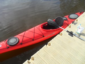 Seriously, this thing is too big for me to get in in one shot from the dock.